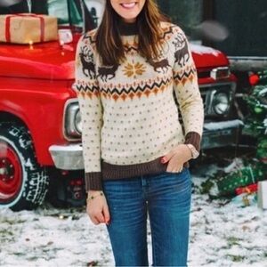 KJP Christmas Cookie Cozy Cabin Sweater